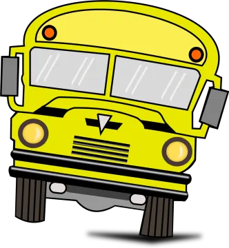 a yellow school bus