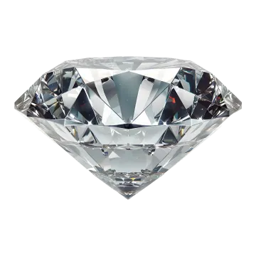 a diamond on a white background
