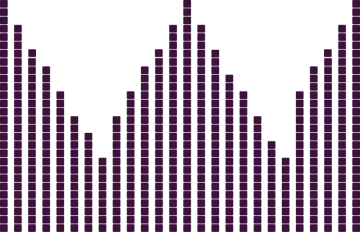 a purple and white background with squares in the middle