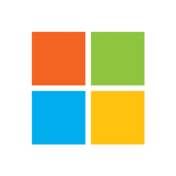 the logo for microsoft