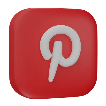 a red square button with the pin icon on it