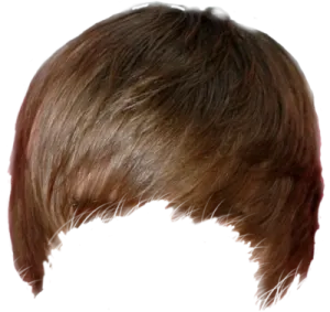 a close up of a person's hair