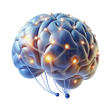 an illustration of a human brain