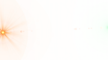 a white background with yellow and green lights