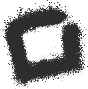 a black and white image of a square shape