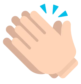 a hand with an arrow pointing to the right