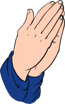 praying hands clip art