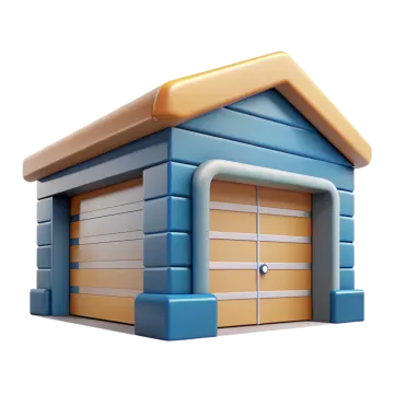 an image of a house made out of blocks