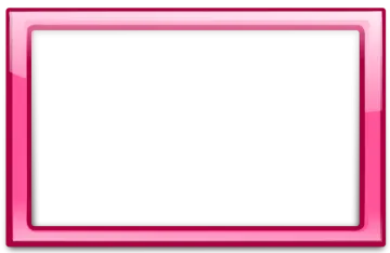 a pink frame on a white background
