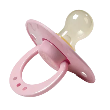a pink paco with a light on it