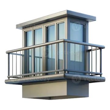 a 3d rendering of a modern house