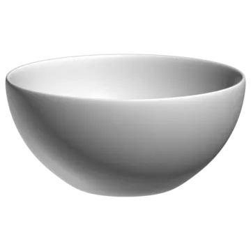 a white bowl sitting on top of a table