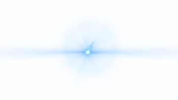 an image of a blue light on a white background