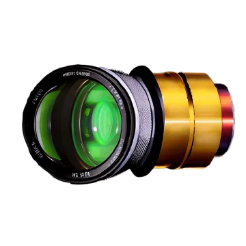 an image of a camera lens on a white background