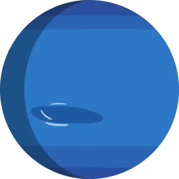 a blue sphere with a white background