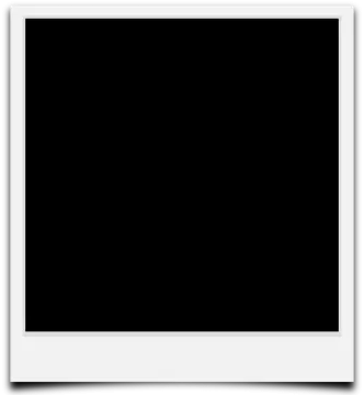 a black and white photo frame on a white background