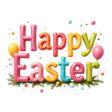 happy easter day clipart