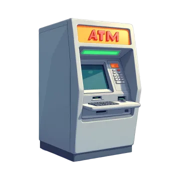 an atm machine