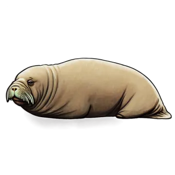 a seal with its mouth open sitting on the ground