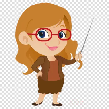 a girl with glasses holding a wand in her hand
