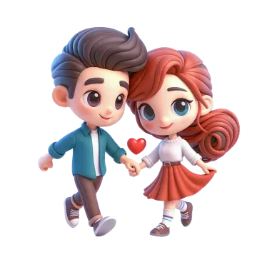 a couple holding hands and walking together
