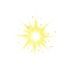 a yellow star on a white background
