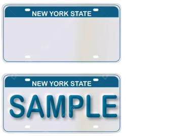 new york license plates