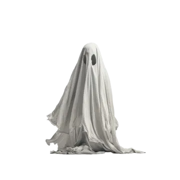 an image of a ghost on a white background