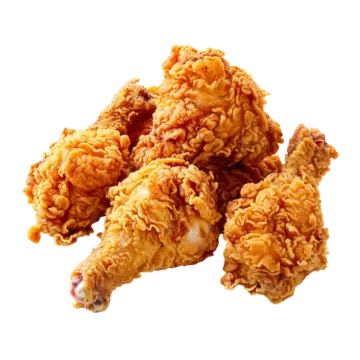 a pile of fried chicken