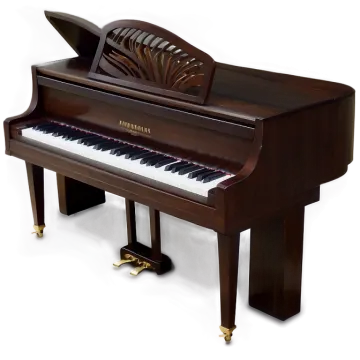a piano that is made out of wood