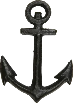 an anchor on a white background