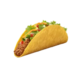 a close up of a taco toro