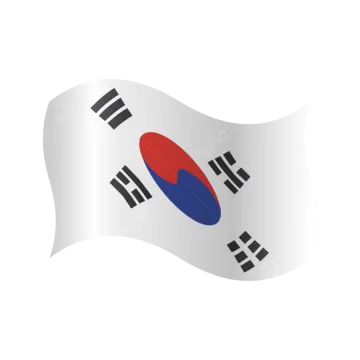 south korea flag png