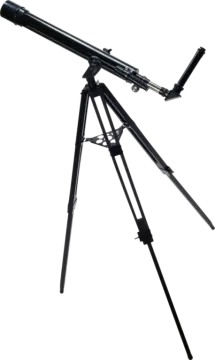 a telescope on a tripod stand