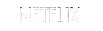 the netflix logo in black and white