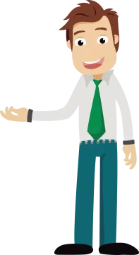 a man in a white shirt and green tie
