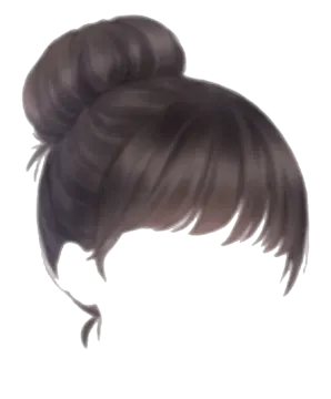 a drawing of a woman's hair
