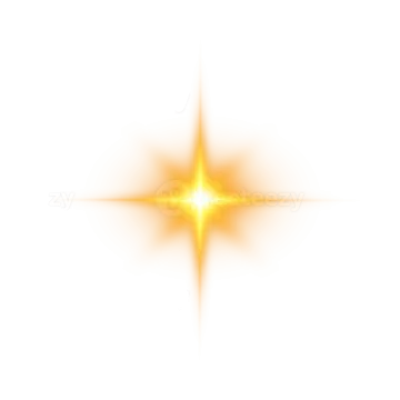 a bright yellow star on a white background