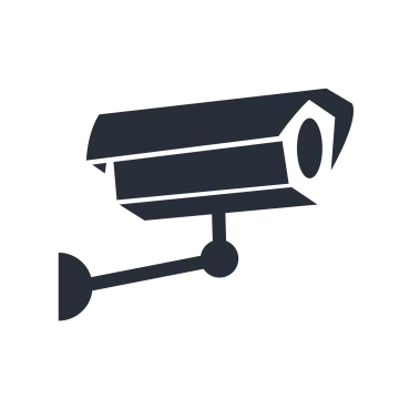 a surveillance camera icon