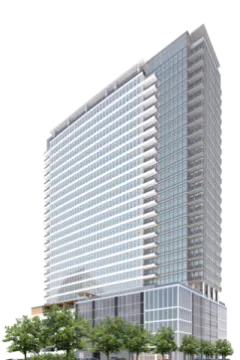 a rendering of the proposed office building