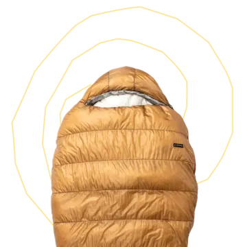 an image of a sleeping bag on a white background