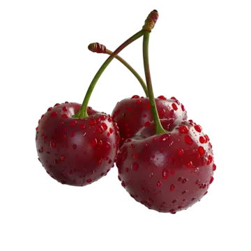 two chers with water droplets on them