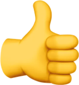 a thumbs up icon
