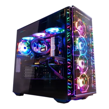 a computer case on a white background