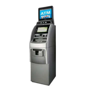 the atm machine is shown in this image