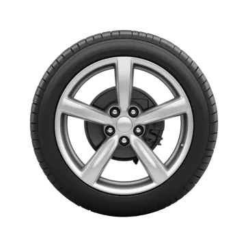 a wheel on a white background