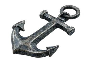 an anchor on a white background