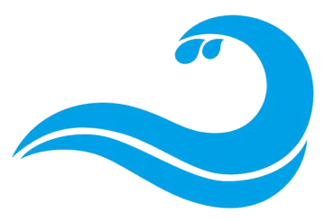 the logo for a water company