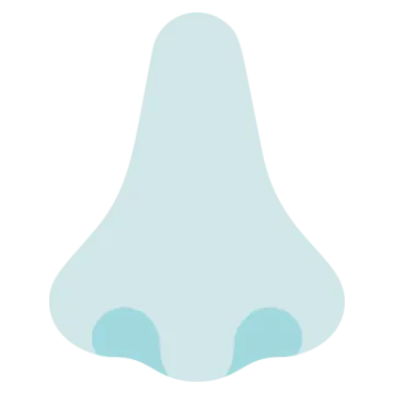 a white bell with blue bells