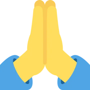 a pair of hands in the shape of a heart